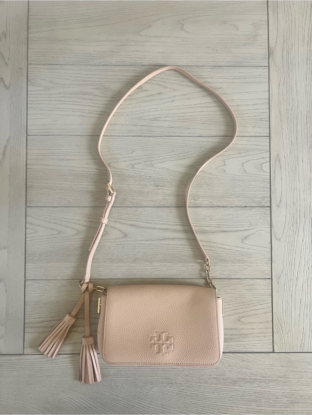 Women’s Tory Burch Crossbody Bag in Blush Pink